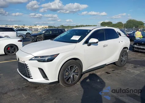 2024 Lexus Rx 350 z USA, uszkodzony, nr VIN 2T2BAMBA2RC050190